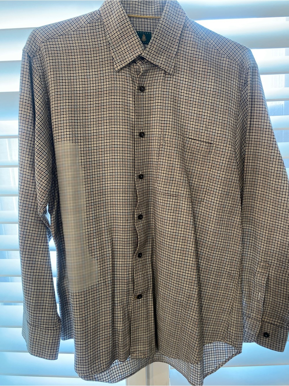 Robert Talbott Multi- colored Micro-Grid Dress Shirt